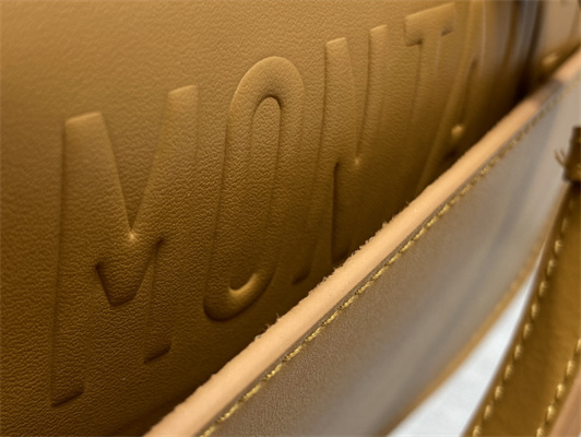 CD Di.or Bobby East-West Bag Box Calfskin Amber