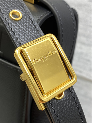 CD 30 Montaigne Bag Grained Calfskin Black