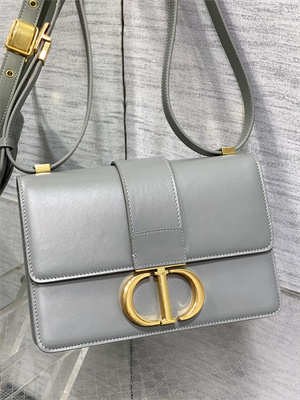 CD 30 Montaigne Bag Box Calfskin Grey
