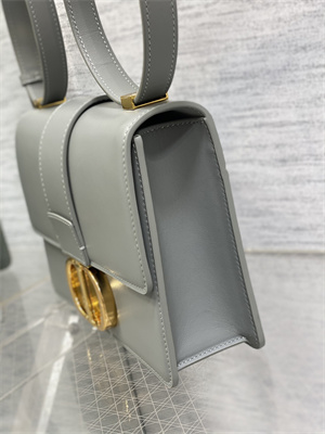 CD 30 Montaigne Bag Box Calfskin Grey