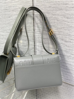 CD 30 Montaigne Bag Box Calfskin Grey