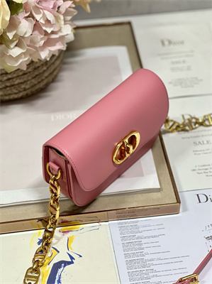 CD Small 30 Montaigne Avenue Bag Box Calfskin Melocoton Pink