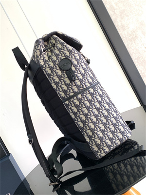 Di.or Explore Backpack Beige and Black Oblique Jacquard