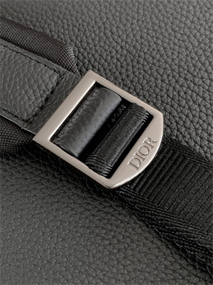 Di.or Gallop Backpack Beige and Black Oblique Jacquard