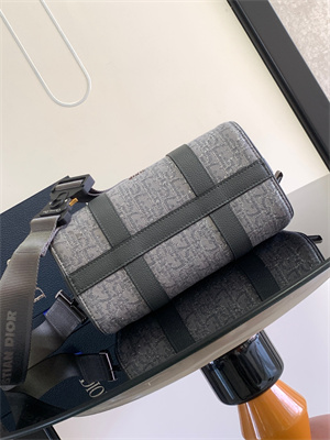 Di.or Lingot 26 Shoulder Bag Grey Oblique Jacquard