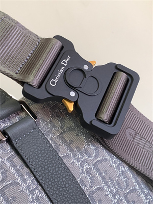 Di.or Lingot 26 Shoulder Bag Grey Oblique Jacquard