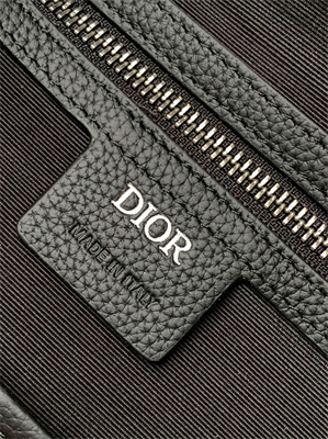 Di.or Lingot 50 Travel Bag Black Oblique Jacquard