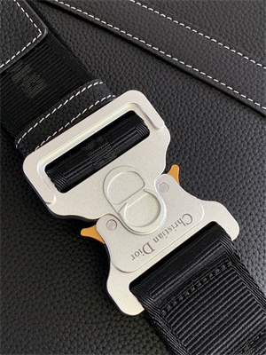 Di.or Lingot 50 Travel Bag Black Grained Calfskin