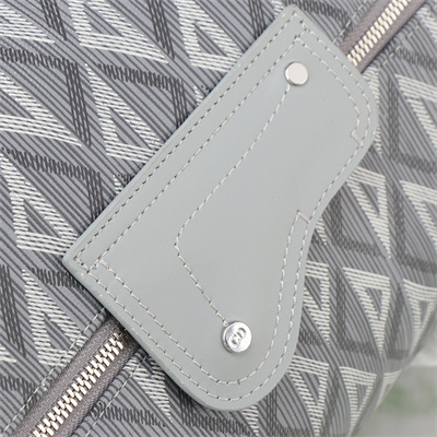 Di.or Lingot 50 Travel Bag Grey CD Diamond Canvas