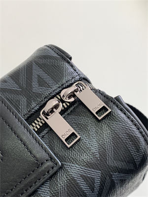 Di.or Lingot Toiletry Bag Black CD Diamond Canvas