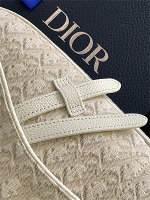 Di.or Saddle Bag Beige Oblique Jacquard