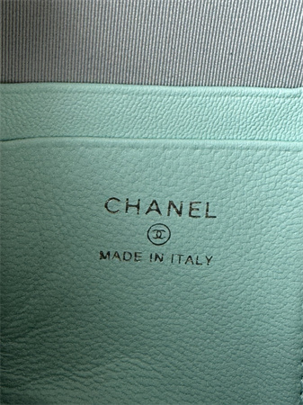 Cha.nel Mini Backpack Grained Calfskin Gold-Tone Metal Green AP3753