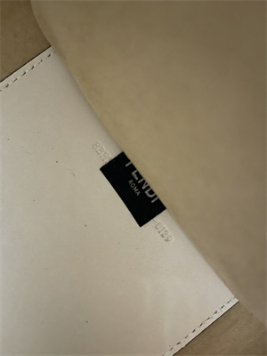 Fen.di SUNSHINE Medium White Leather Shopper