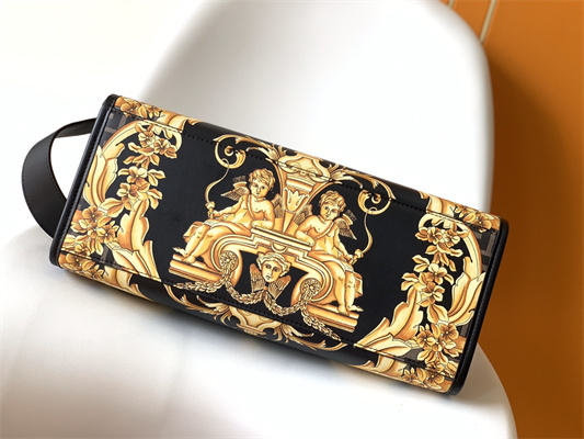 Fen.di FENDACE SUNSHINE Medium Multicolor Printed Leather Shopper