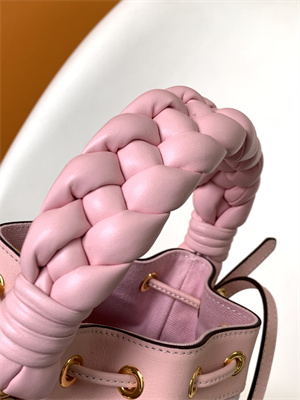 Fen.di MON TRESOR Pink Canvas FF Mini Bag