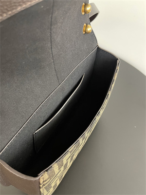 Fen.di C’mon Medium Brown FF Jacquard Fabric Bag