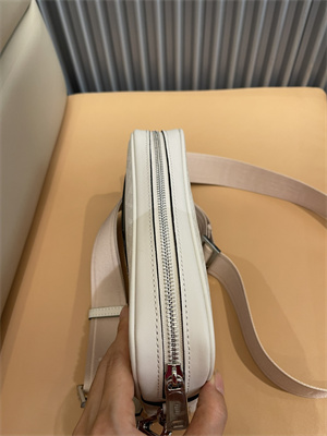 Fen.di CAMERA Case Cream FF Canvas and Leather