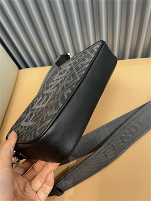 Fen.di CAMERA Case Grey FF Canvas and Leather