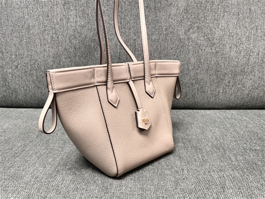 Fen.di ORIGAMI Mini Tourterelle Grey Leather Bag That Can be Transformed