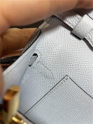 Kelly Classique To Go wallet Epsom Leather Gold Tone Metal In Blue Brume Color HS