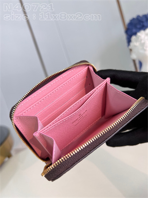 L.V Zippy Coin Purse Vivienne Holidays Damier Ebene N40721