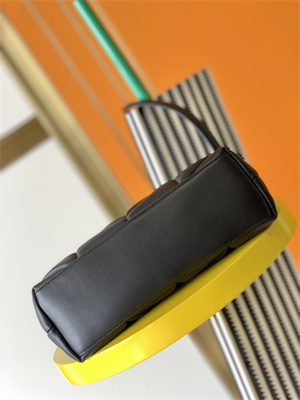 Y.S.L PUFFER SMALL  In Nappa Lambskin Black Tone Metal Black Color