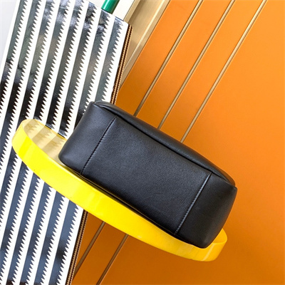 Y.S.L LE 5 A 7 Supple SMALL HOBO BAG In Black Leather