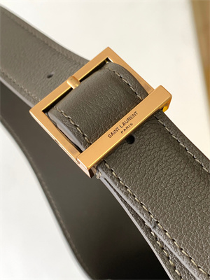 Y.S.L LE 5 A 7 Supple SMALL HOBO BAG In Dk Green Leather