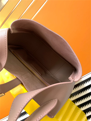 Y.S.L LE 5 A 7 Supple SMALL HOBO BAG In Dk Beige Leather