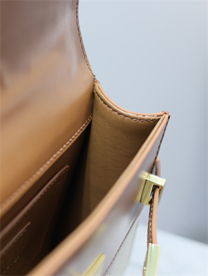 Y.S.L MANHATTAN MINI Crossbody Bag In Cotton Canvas and Shinny Leather