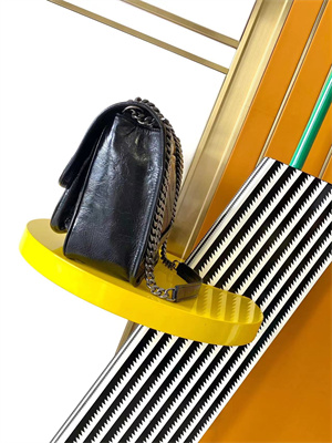 Y.S.L NIKI MEDIUM In Vintage Leather Black Color