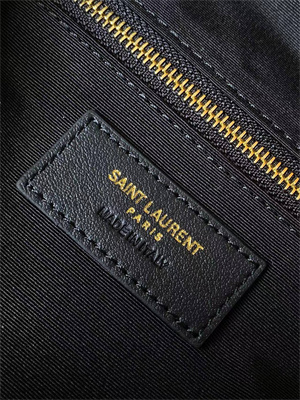 YSL ICARE HOBO In Quilted Nappa Lambskin Black