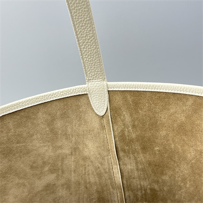 The Row Park N/S Large Tote Bag Grained Calfskin White Color