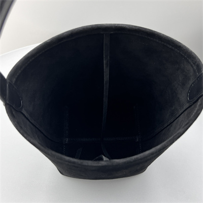 The Row Park N/S Small Tote Bag Black Suede