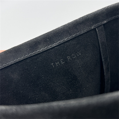 The Row Park N/S Small Tote Bag Black Suede