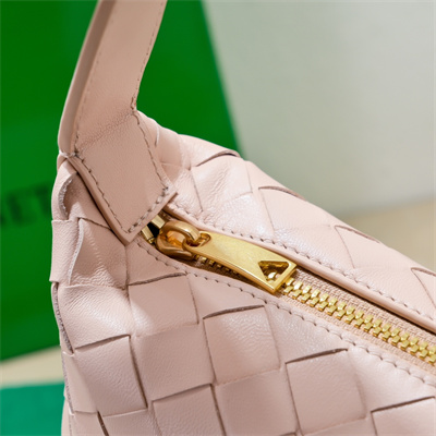 BV Mini Wallace Shoulder Bag In Soft Calfskin Leather Lotus Color