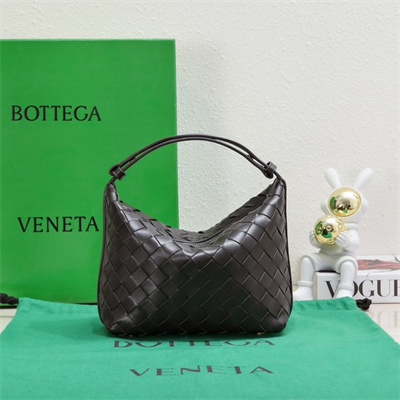 BV Mini Wallace Shoulder Bag In Soft Calfskin Leather Fondant Color