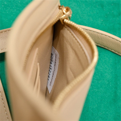 BV Small Flip Flap Tote Bag In Lambskin Leather Porriage Color