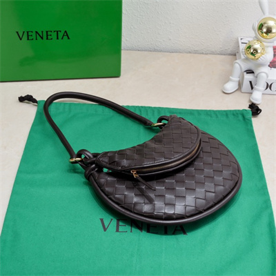 BV Small Gemelli Shoulder Bag In Lambskin Leather Fondant Color