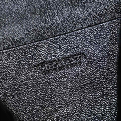 BV Small Loop Camera Bag In Lambskin Leather Black  Color