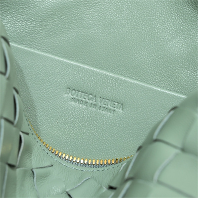 BV Small Loop Camera Bag In Lambskin Leather New Sauge Color