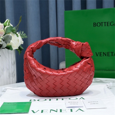 BV Mini Jodie In Lambskin Leather Red Color