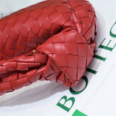 BV Mini Jodie In Lambskin Leather Red Color