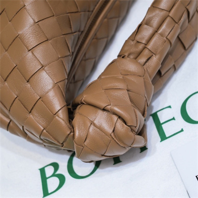 BV Mini Jodie In Lambskin Leather Caramel Color