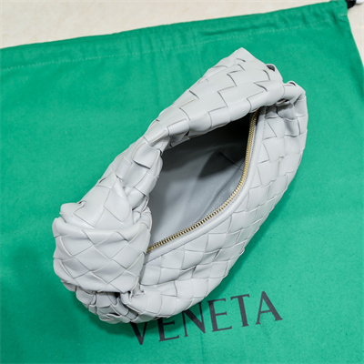 BV Mini Jodie In Lambskin Leather Agate Grey Color