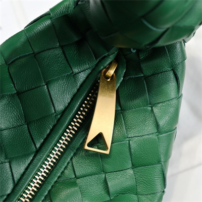 BV Mini Jodie In Lambskin Leather Racing Green Color