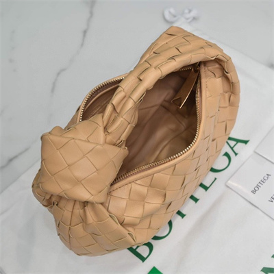 BV Mini Jodie In Lambskin Leather Almond Color