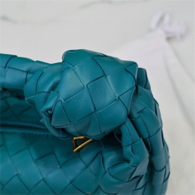 BV Mini Jodie In Lambskin Leather Duck Green Color