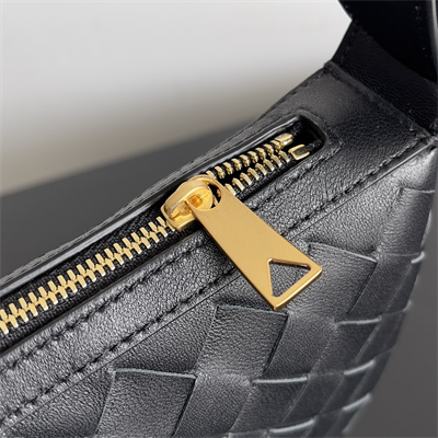 BV Mini Sunrise Shoulder Bag In Lambskin Black Color