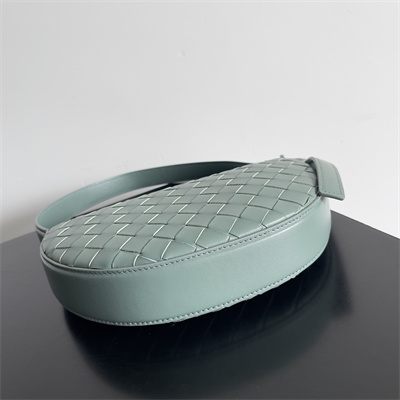 BV Mini Sunrise Shoulder Bag In Lambskin Aloe Color